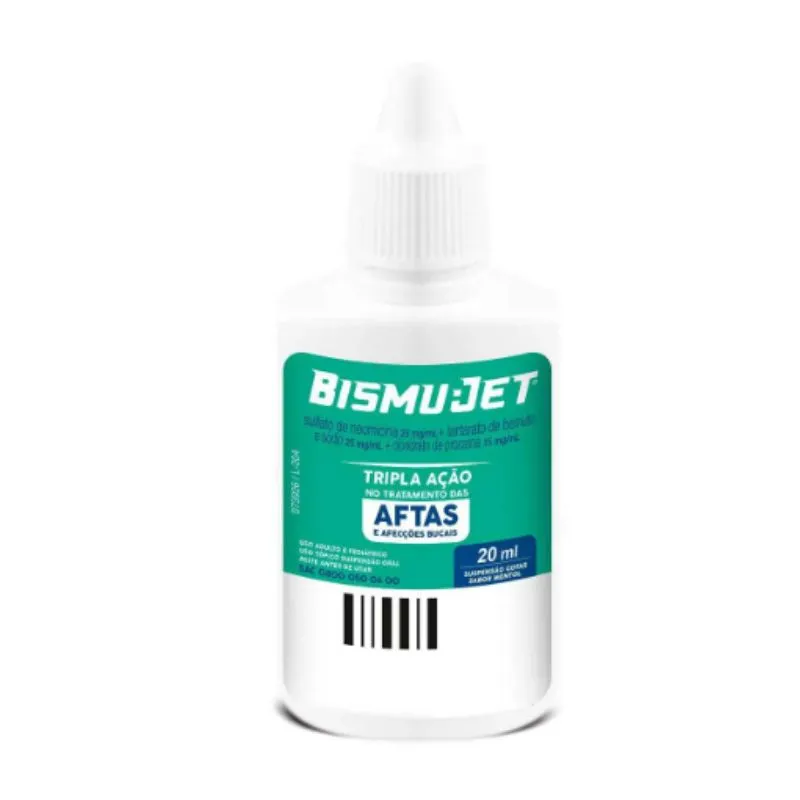 Bismu Jet Suspensão Gotas 20Ml | Farmácia Permanente