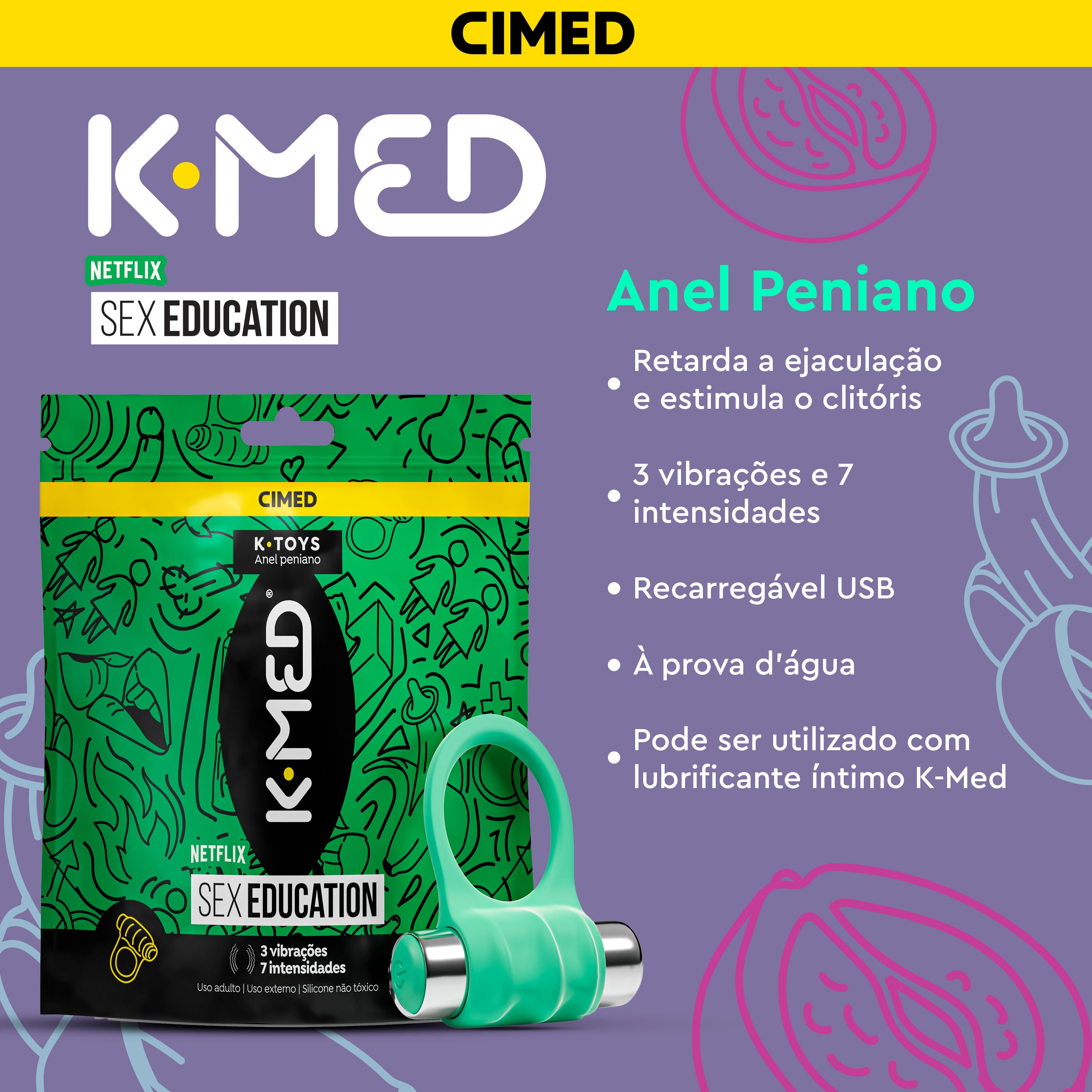 K-TOYS ANEL PENIANO SEX EDUCATION | Farmácia Permanente